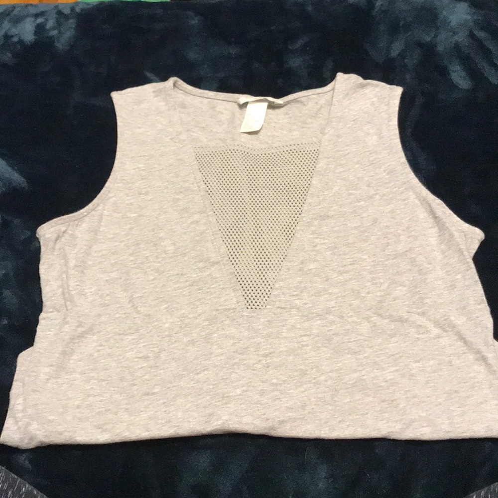 H&M grey bodysuit